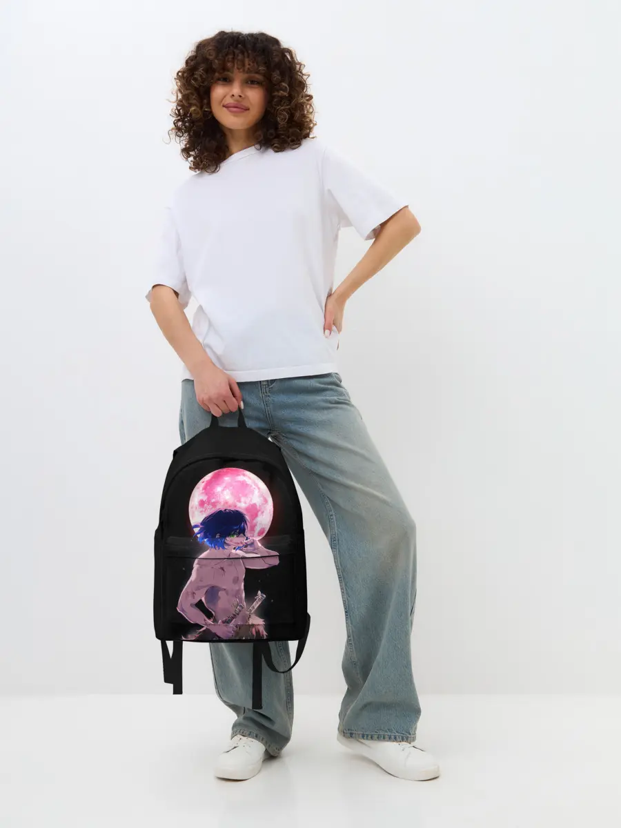 Рюкзак джинсовый / Иноске