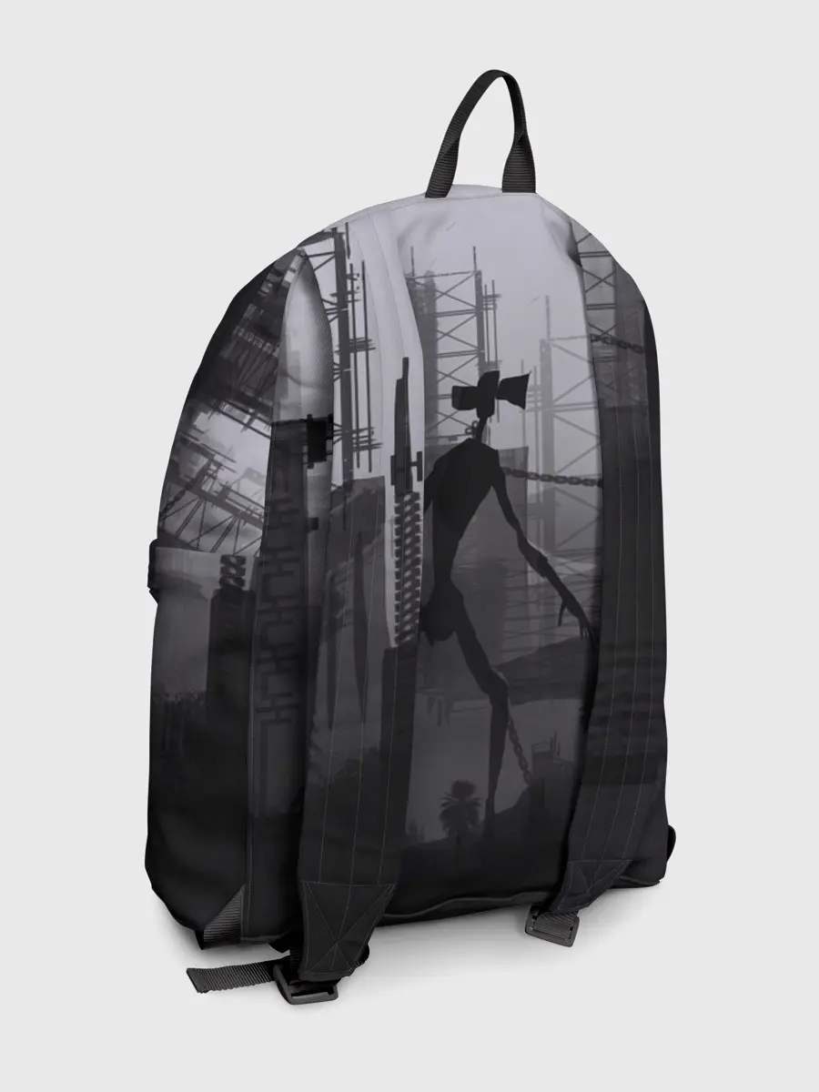 Рюкзак джинсовый / СИРЕНОГОЛОВЫЙ В ЦЕПЯХ