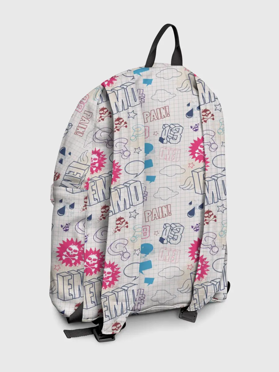 Рюкзак джинсовый / Граффити