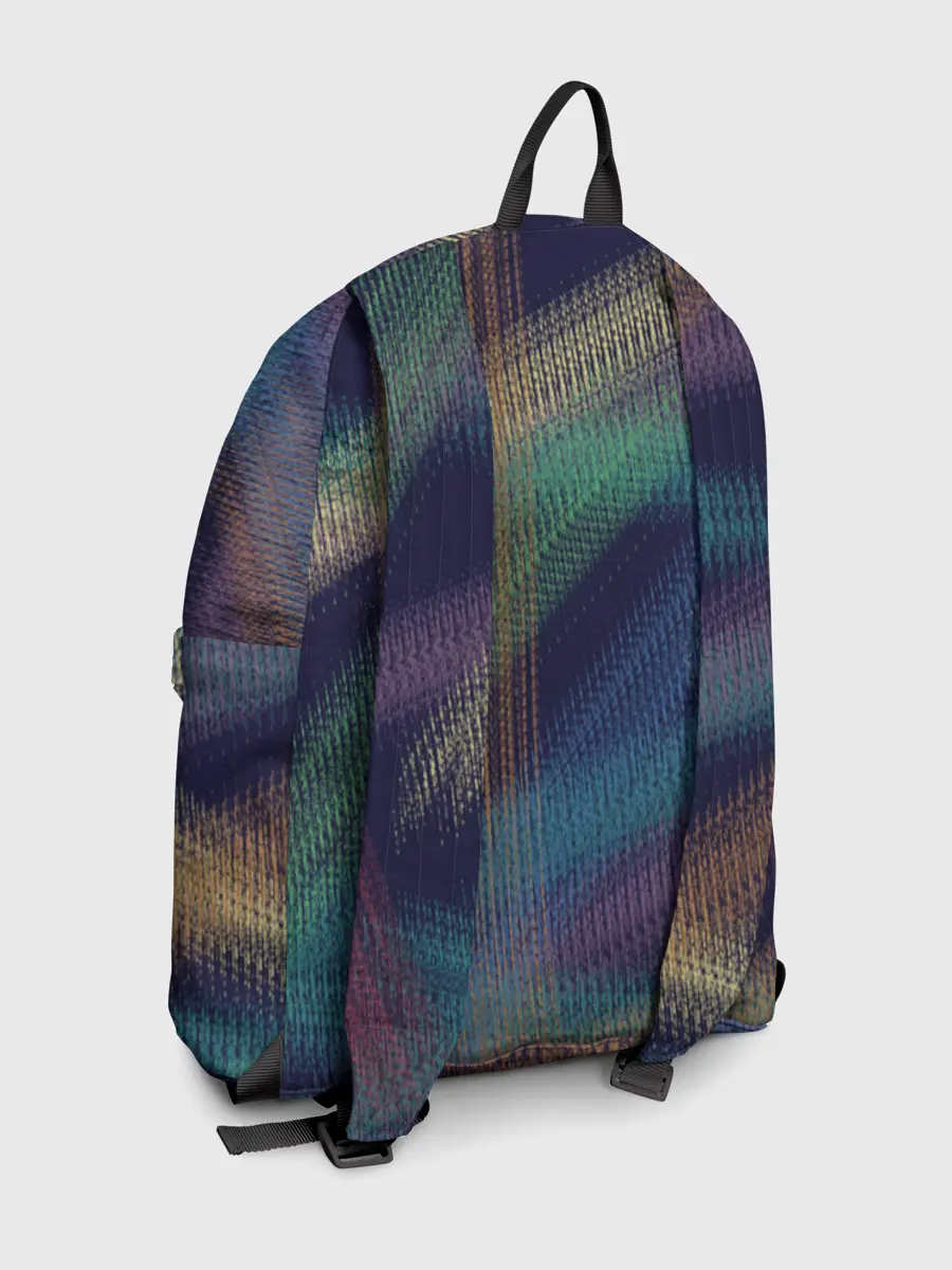 Рюкзак джинсовый / разноцветная