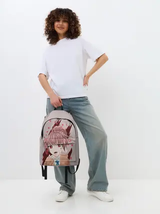 Рюкзак джинсовый / Аниме-вампир