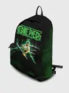 Рюкзак джинсовый / Огненный Ророноа Зоро | One Piece