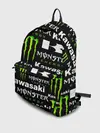 Рюкзак джинсовый / KAWASAKI X MONSTER ENERGY