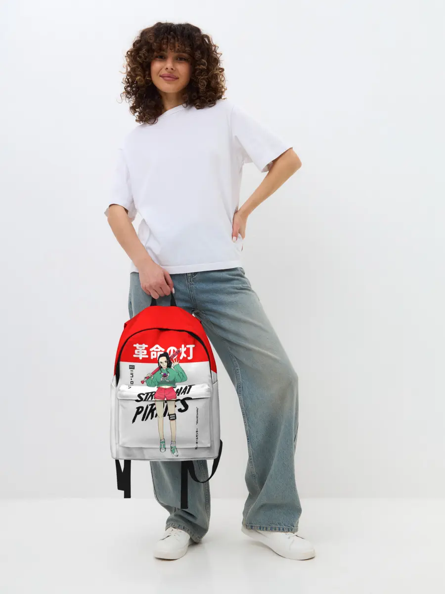 Рюкзак джинсовый / Нико Робин | One Piece. Большой куш