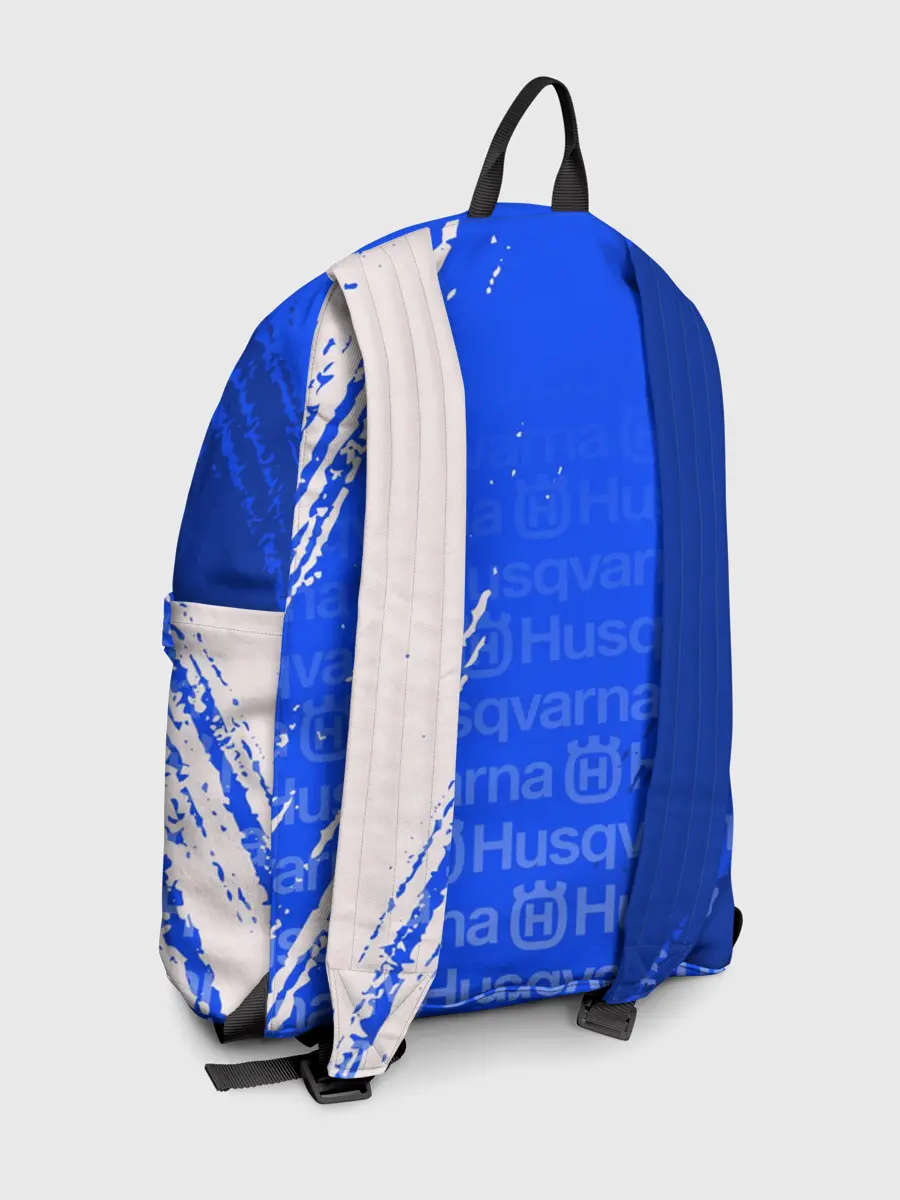 Рюкзак джинсовый / HUSQVARNA / ХУСКВАРНА / BLUE