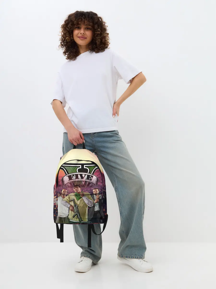 Рюкзак джинсовый / GTA V | TEAM FOREVER AND EVER