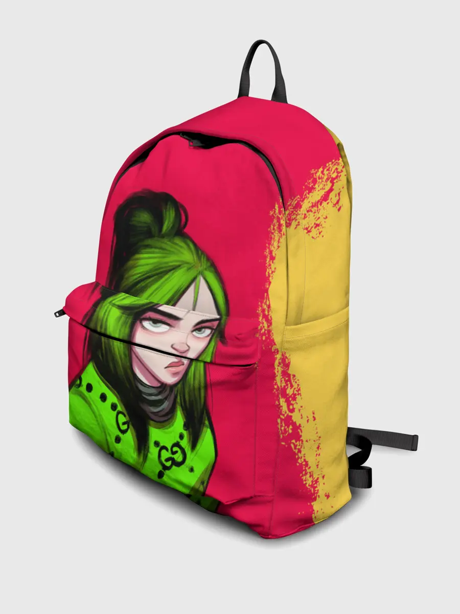 Рюкзак джинсовый / BILLIE EILISH | БИЛЛИ АЙЛИШ