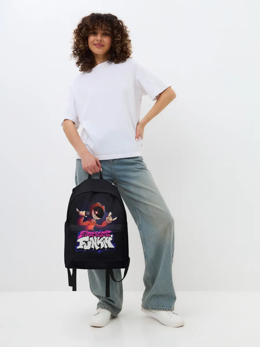 Рюкзак джинсовый / Friday Night Funkin / Пико