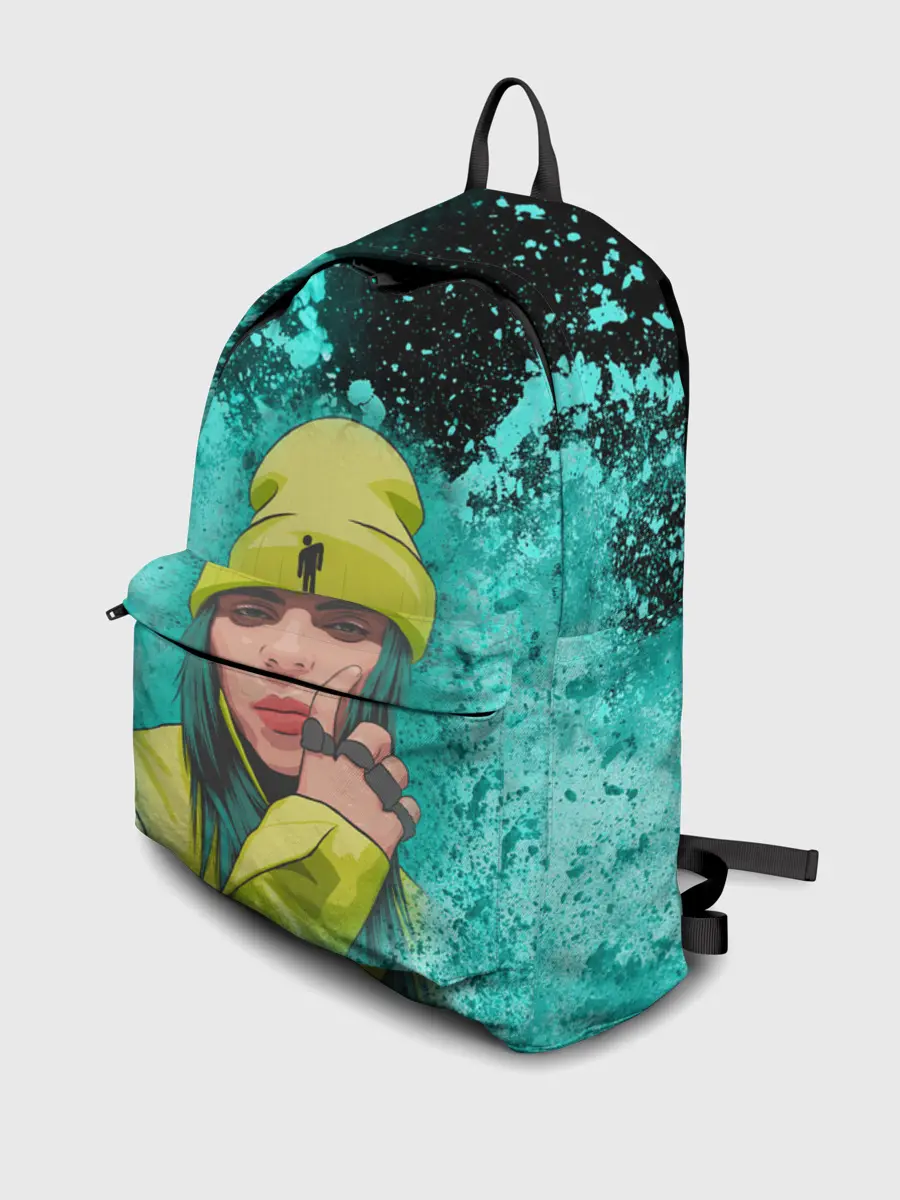 Рюкзак джинсовый / BILLIE EILISH | БИЛЛИ АЙЛИШ