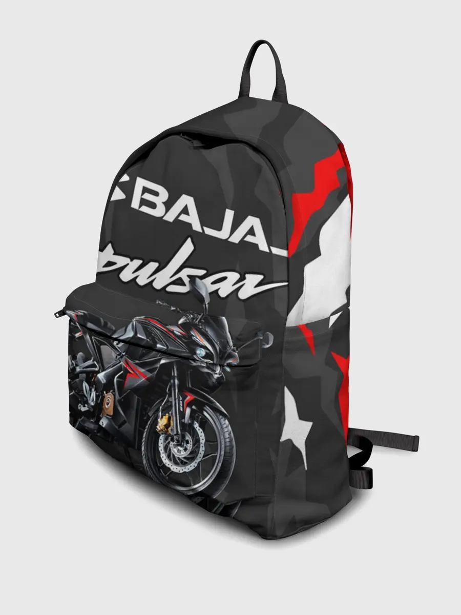 Рюкзак джинсовый / BAJAJ PULSAR / БАДЖАДЖ ПУЛЬСАР