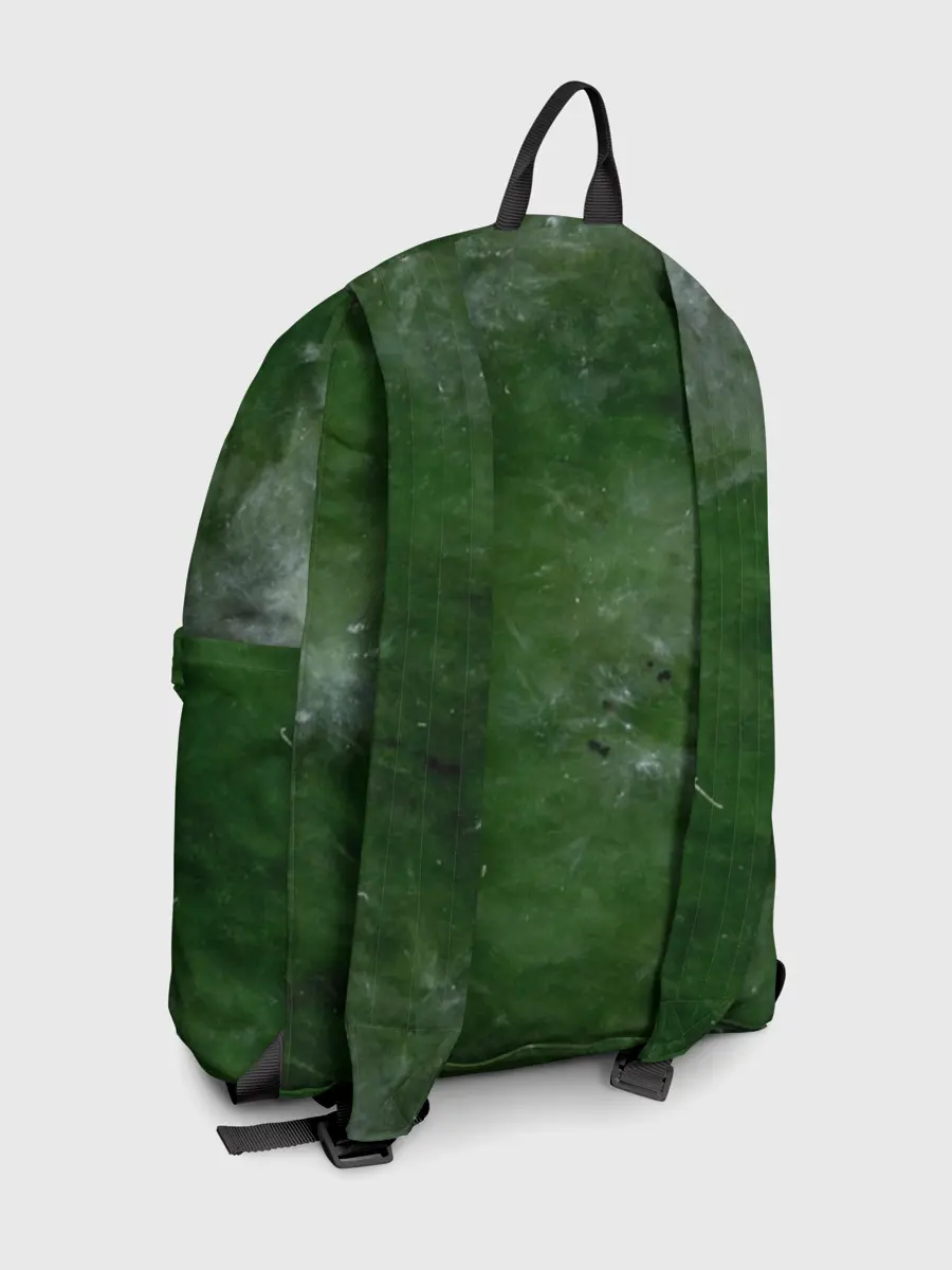 Рюкзак джинсовый / Точки На нефритовом Фоне