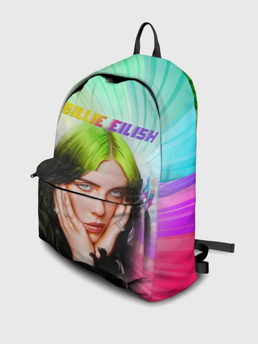 Рюкзак джинсовый / BILLIE EILISH / БИЛЛИ АЙЛИШ