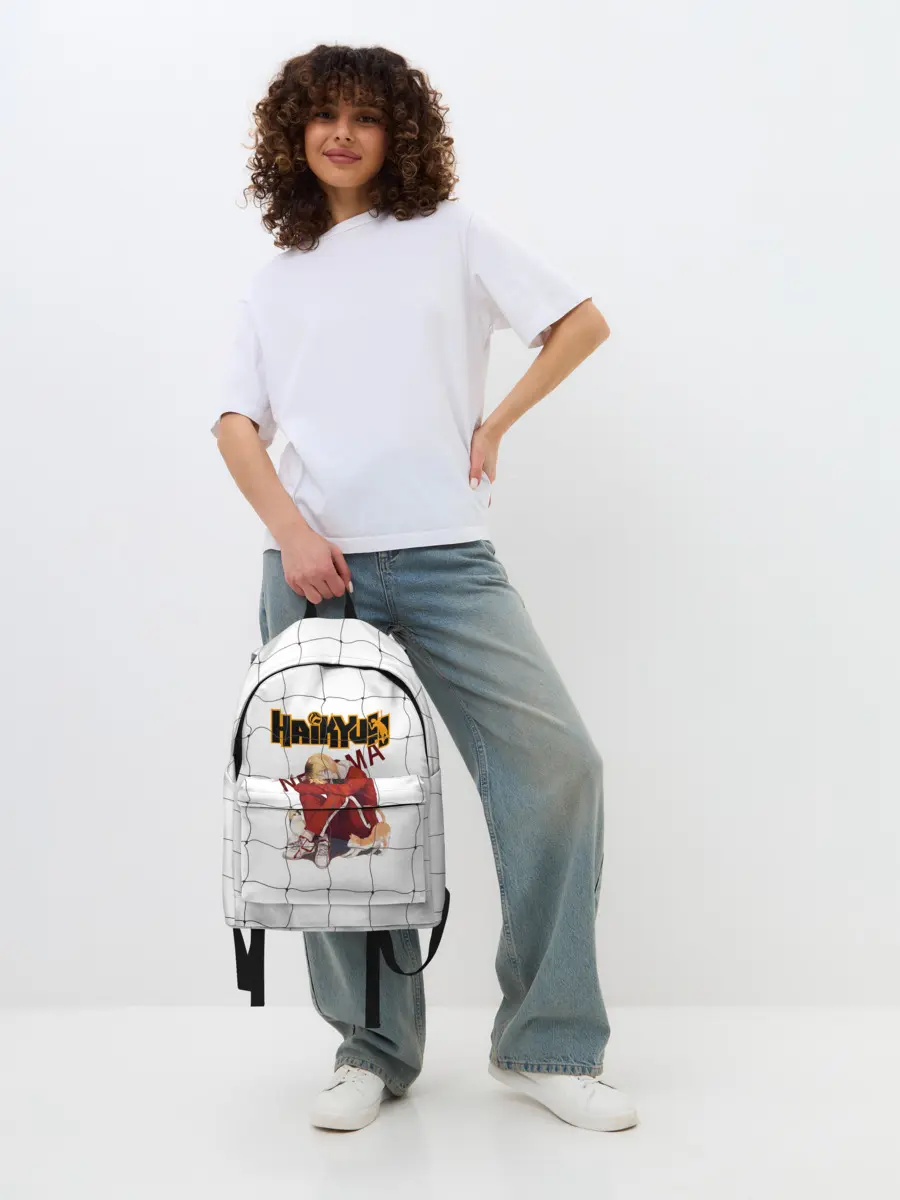 Рюкзак джинсовый / Кенма Козуме