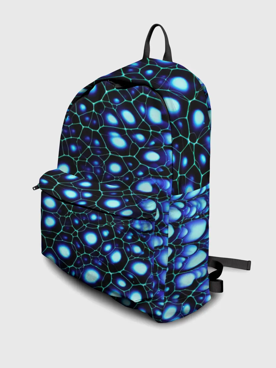 Рюкзак джинсовый / Абстракция-макрокраска