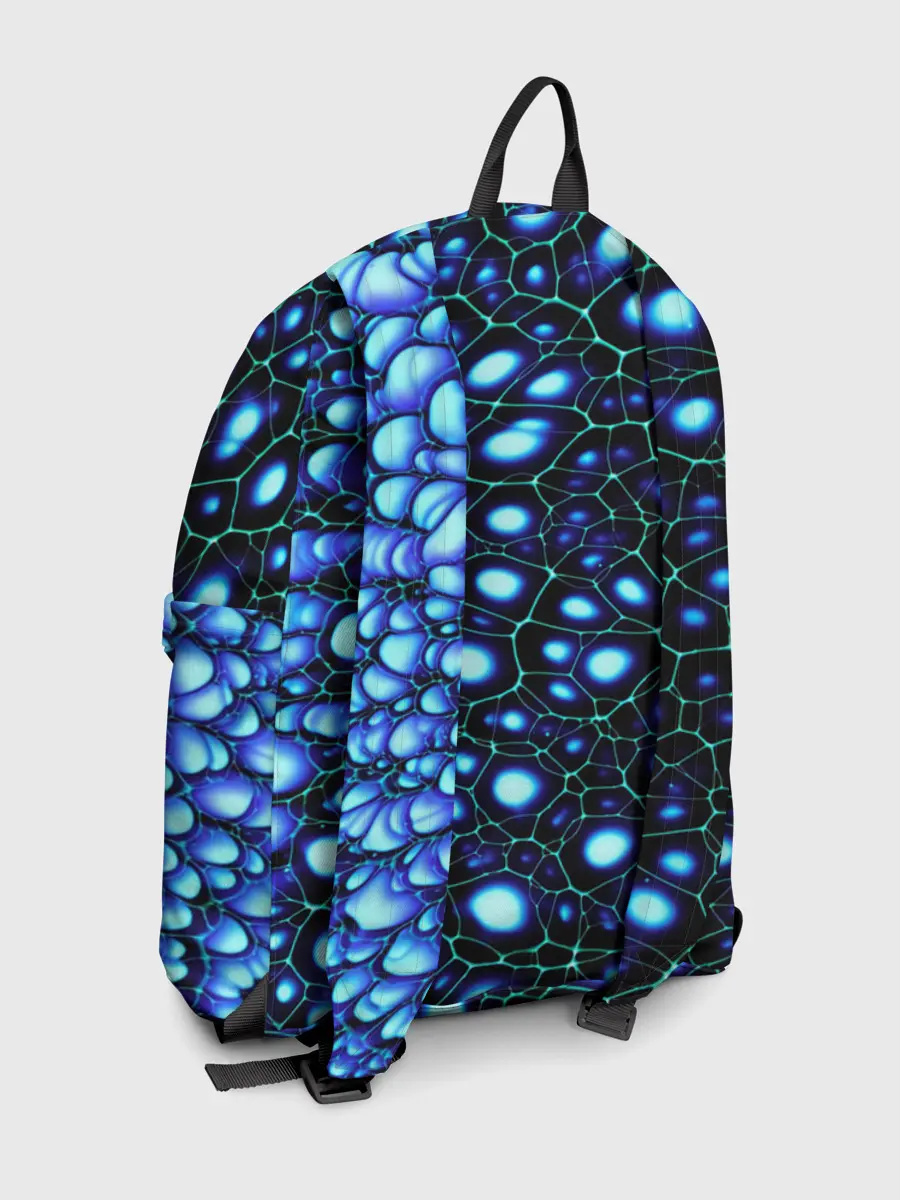 Рюкзак джинсовый / Абстракция-макрокраска