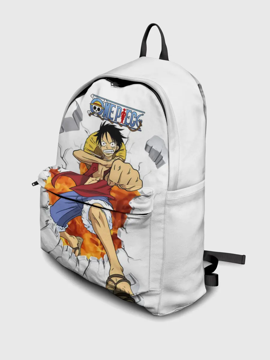 Рюкзак джинсовый / Луффи One Piece. Большой куш
