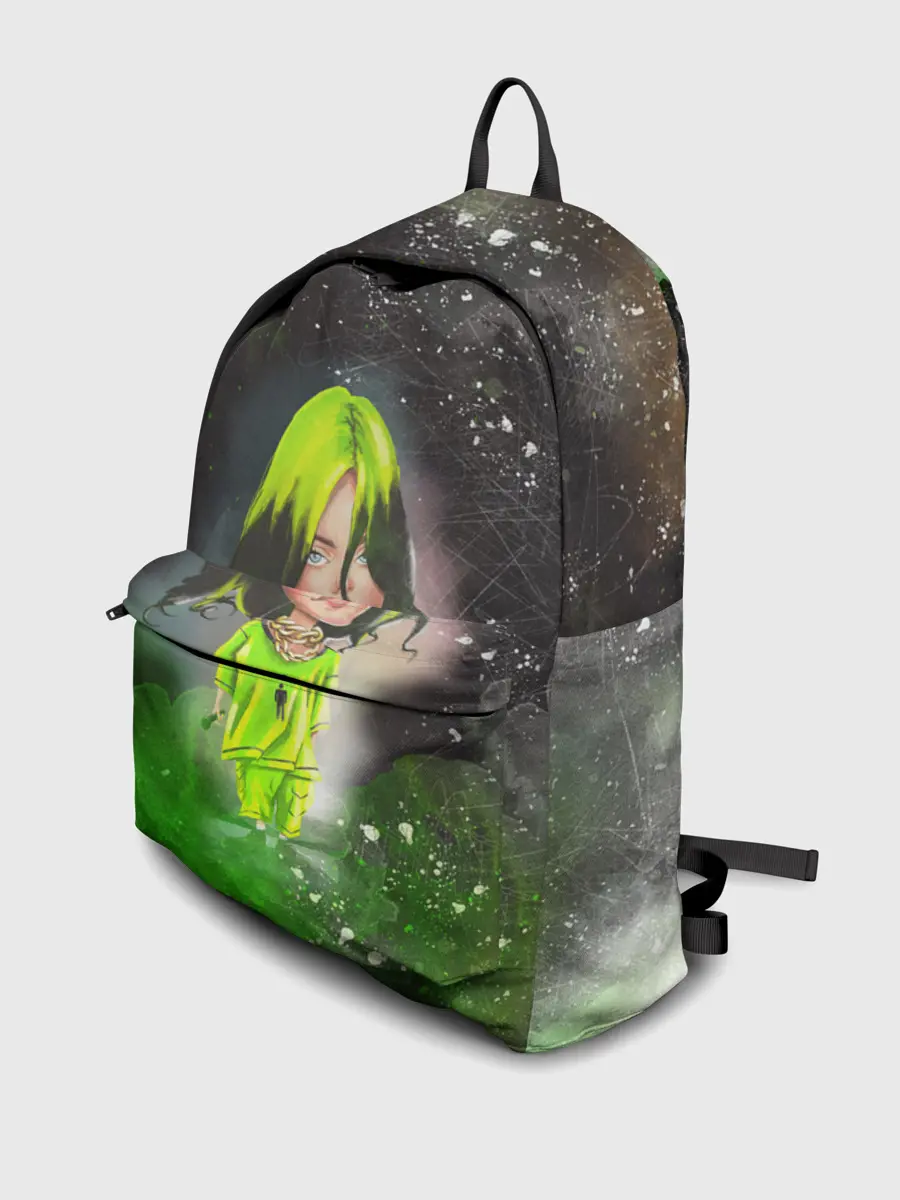 Рюкзак джинсовый / BILLIE EILISH | БИЛЛИ АЙЛИШ