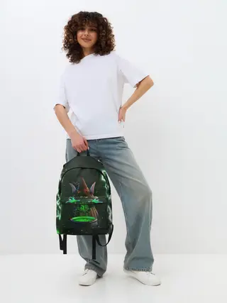 Рюкзак джинсовый / ORKO | ОРКО | ВОЛШЕБНИК