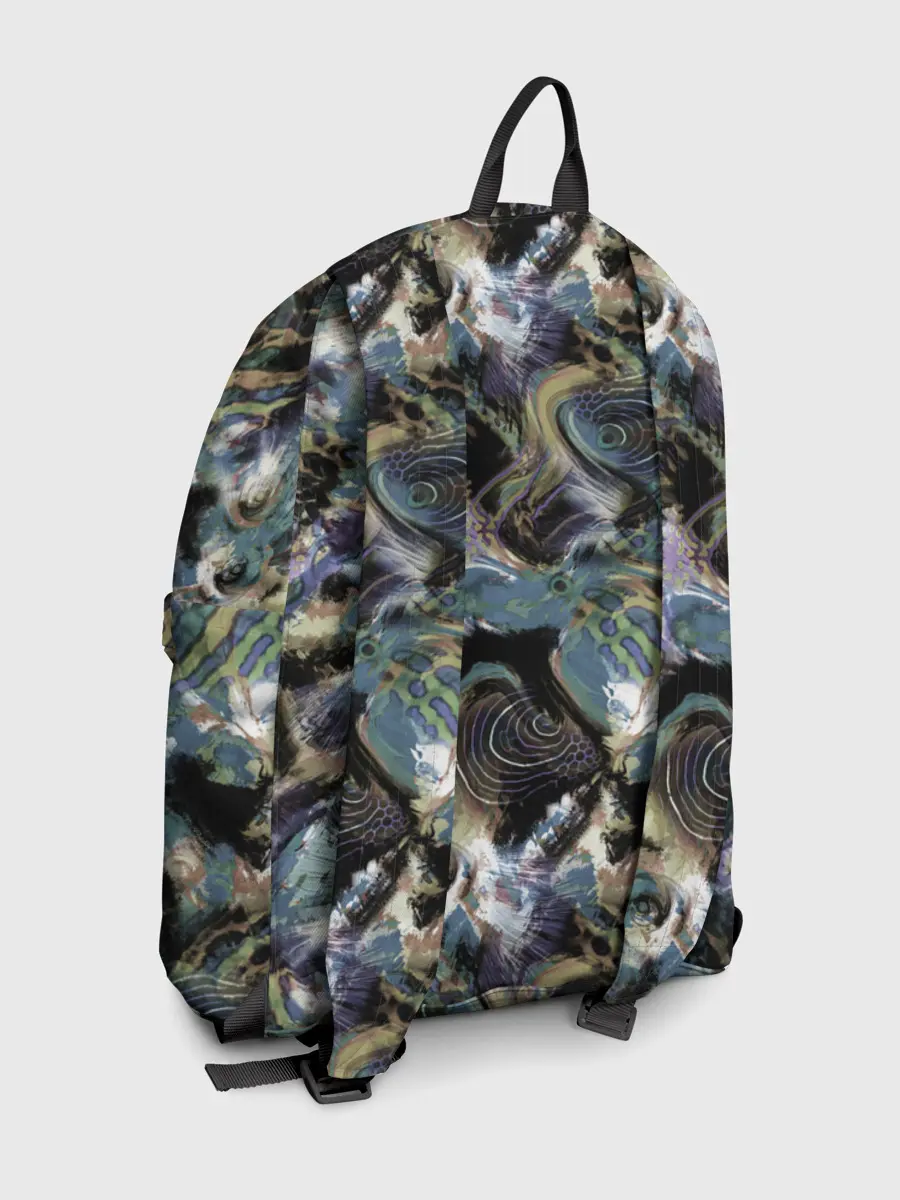 Рюкзак джинсовый / Узор для рыбака