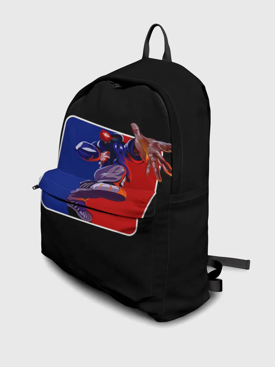 Рюкзак джинсовый / Logo LB