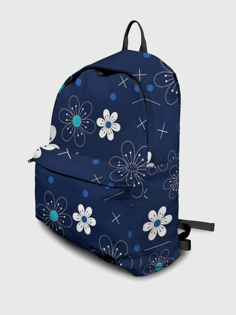 Рюкзак джинсовый / Ночная поляна