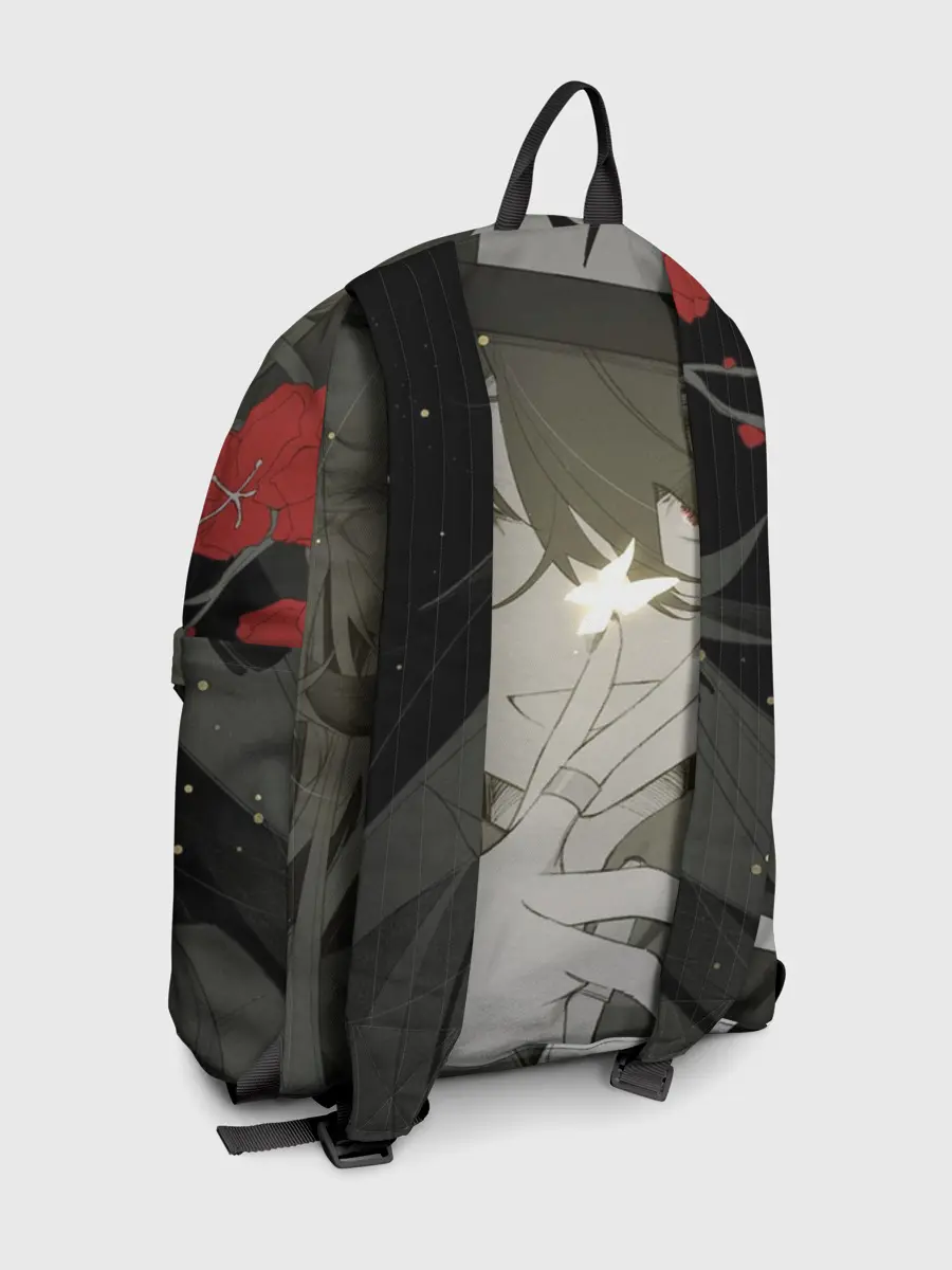 Рюкзак джинсовый / Геншин импакт Ху тао