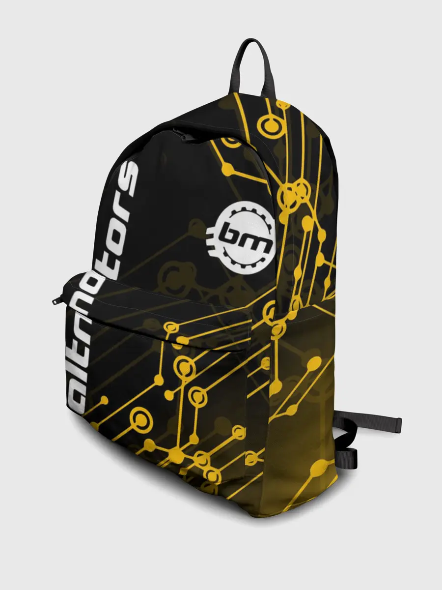 Рюкзак джинсовый / BALTMOTORS / ТЕХНО