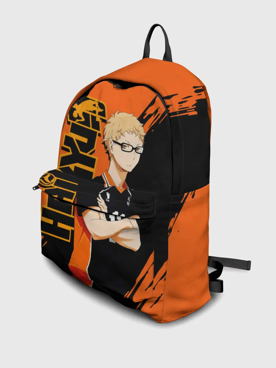 Рюкзак джинсовый / Кей Цукишима / Tsukishima Kei