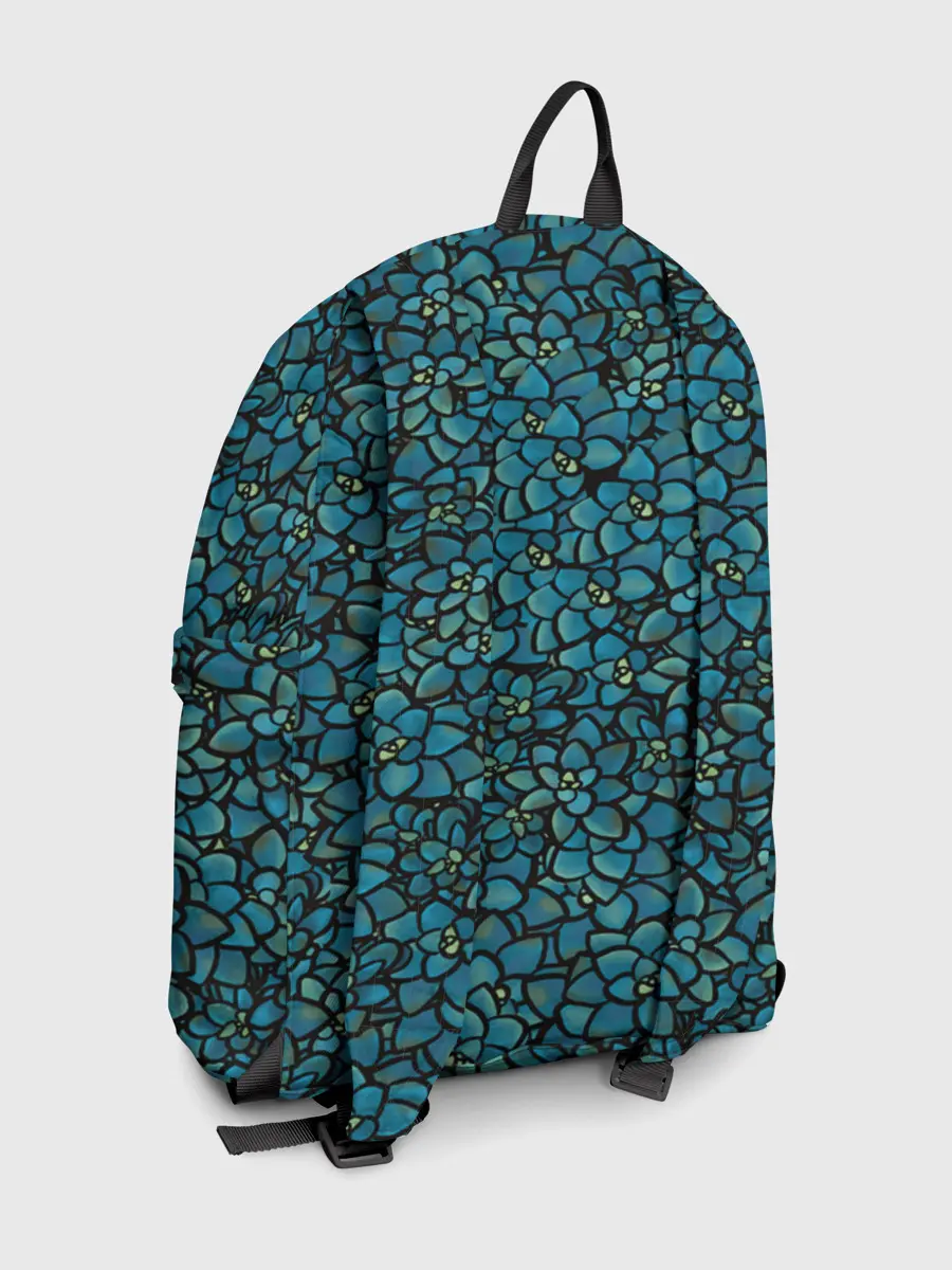 Рюкзак джинсовый / Цветы | 2