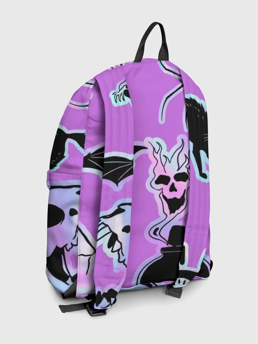 Рюкзак джинсовый / Зелье смерти,паук-Holographica