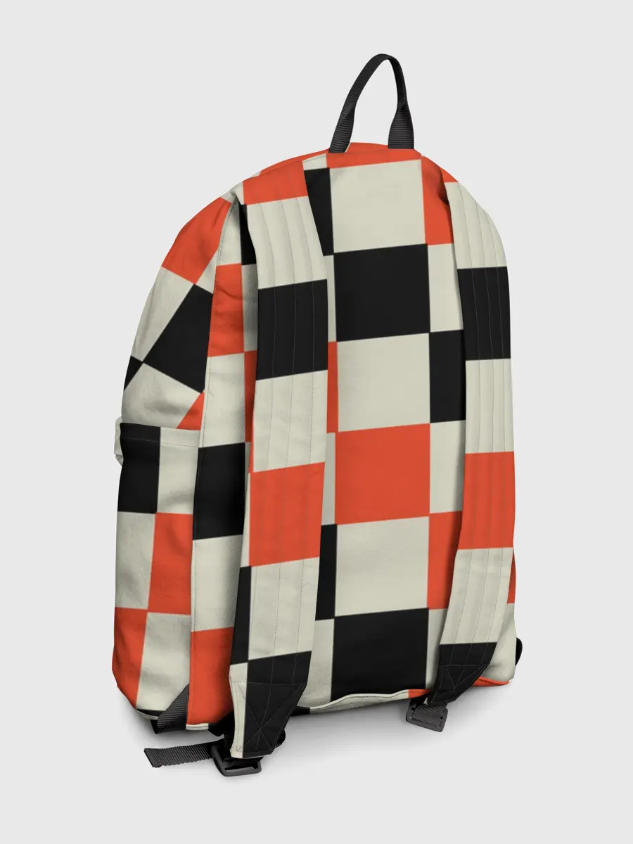 Рюкзак джинсовый / Образец шахматной доски