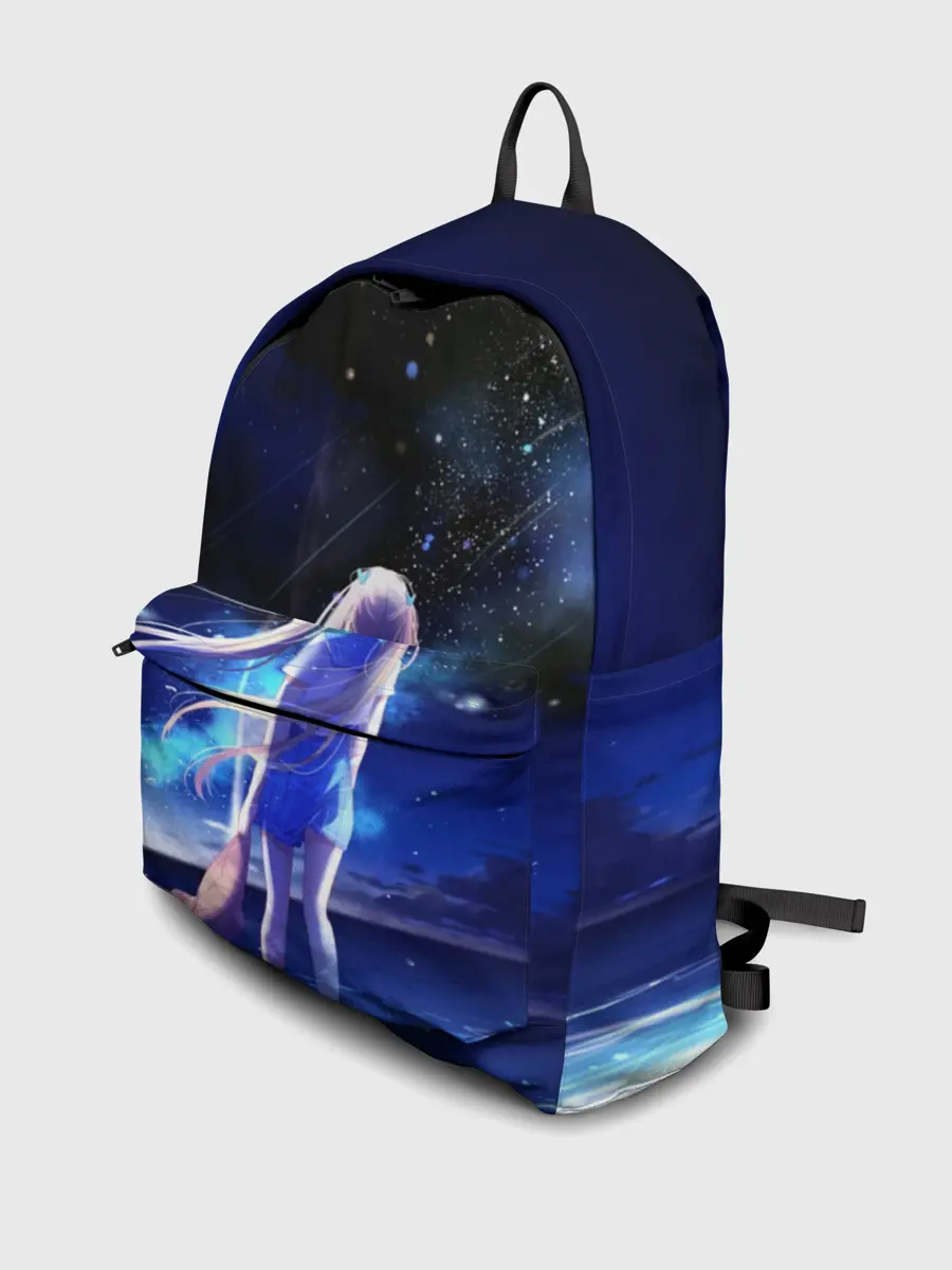 Рюкзак джинсовый / Animegirl Night Sea