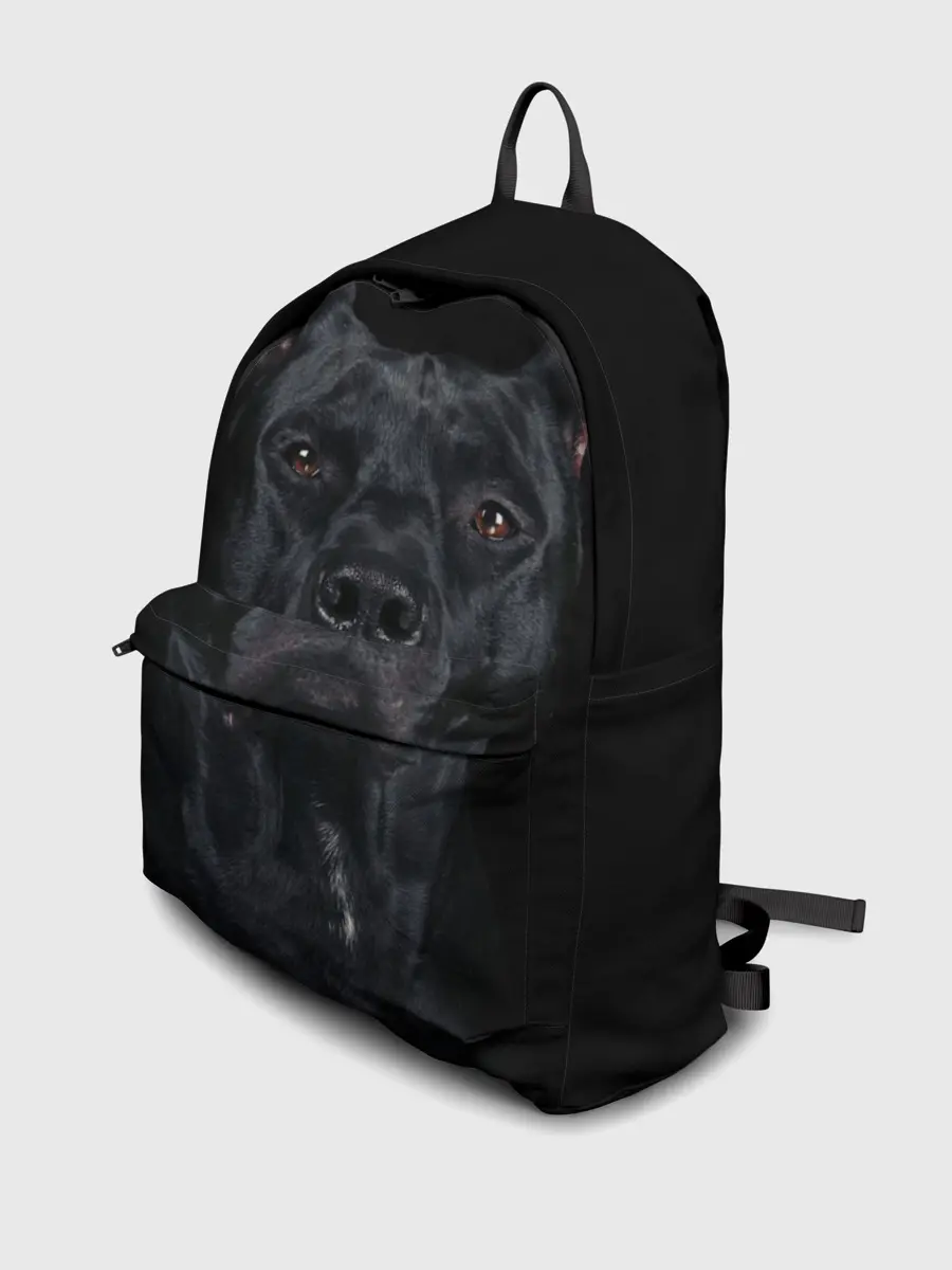 Рюкзак джинсовый / Кане-корсо | собака