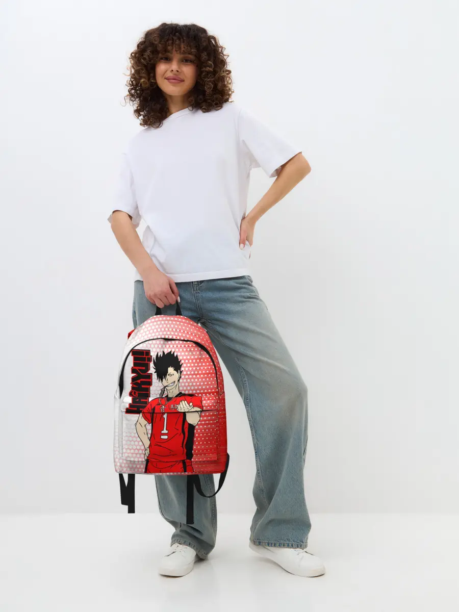 Рюкзак джинсовый / Куроо Тецуро / Kuroo Tetsuro