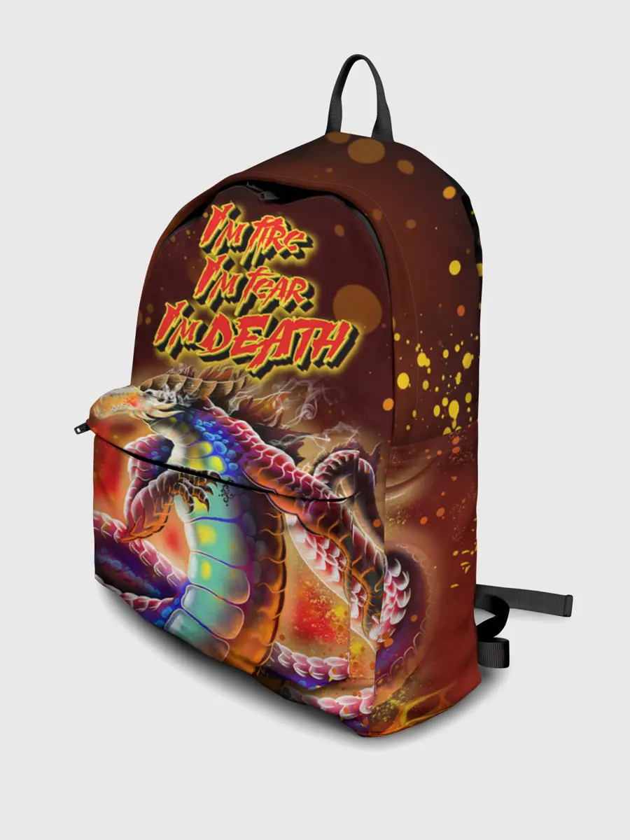 Рюкзак джинсовый / Ярость Левиафана