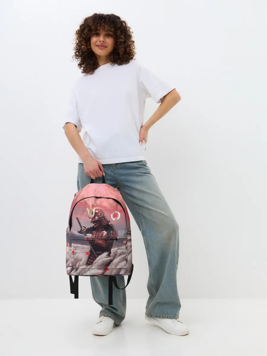 Рюкзак джинсовый / Ghost of Tsushim | Призрак Цусимы