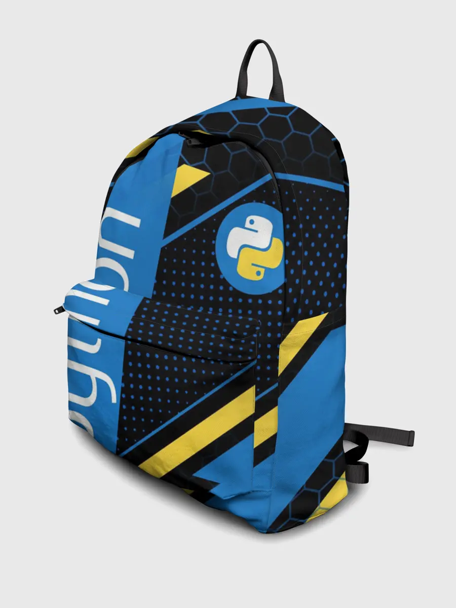 Рюкзак джинсовый / PYTHON / ПАЙТОН