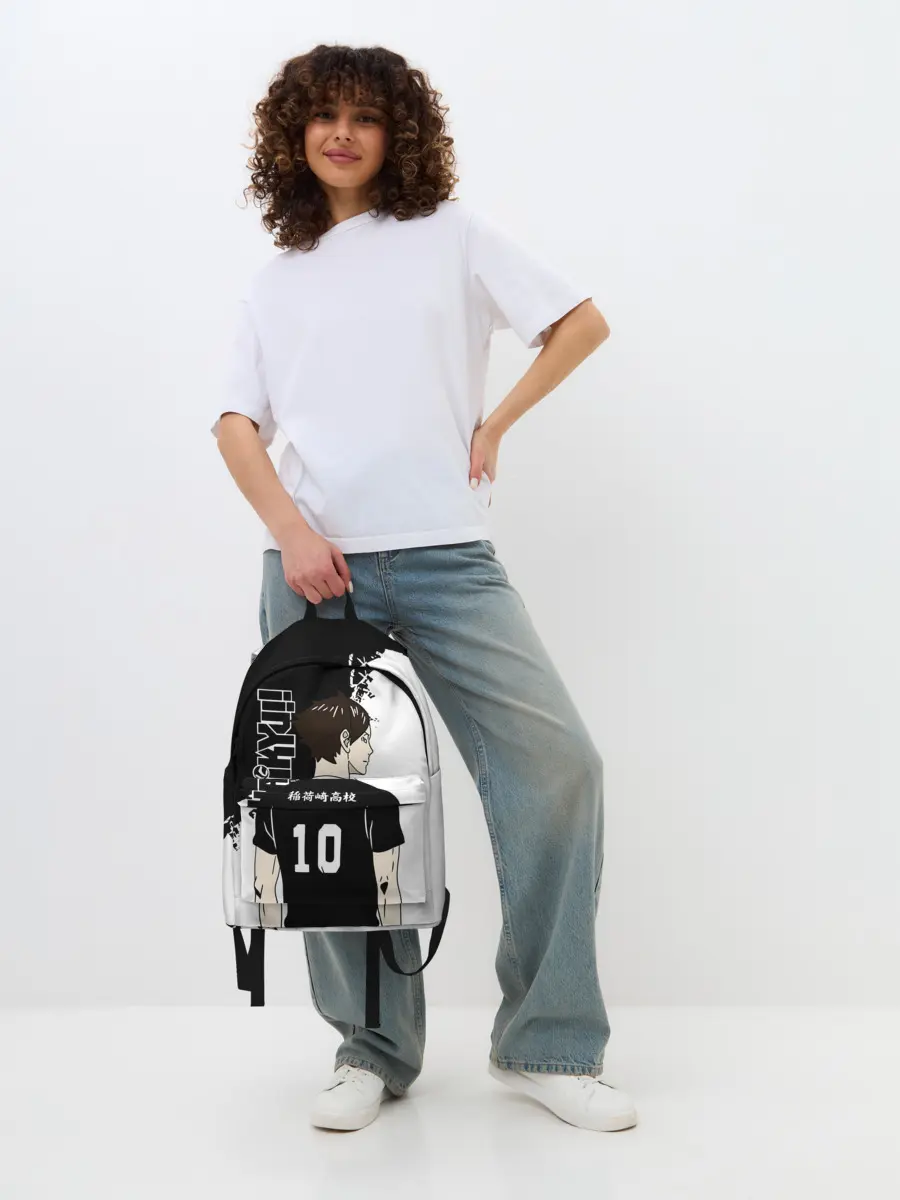 Рюкзак джинсовый / Ринтаро Суна / Suna Rintaro