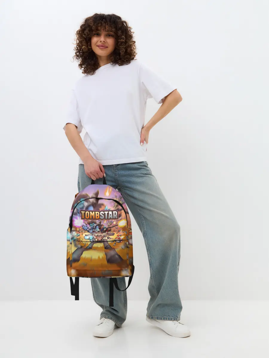 Рюкзак джинсовый / TombStar | ТомбСтар