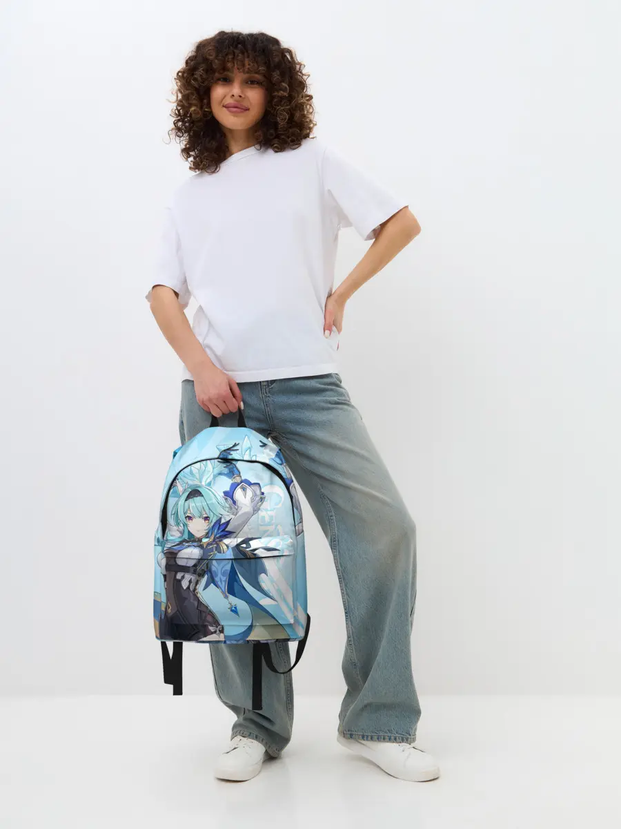 Рюкзак джинсовый / Genshin Impact, Эола