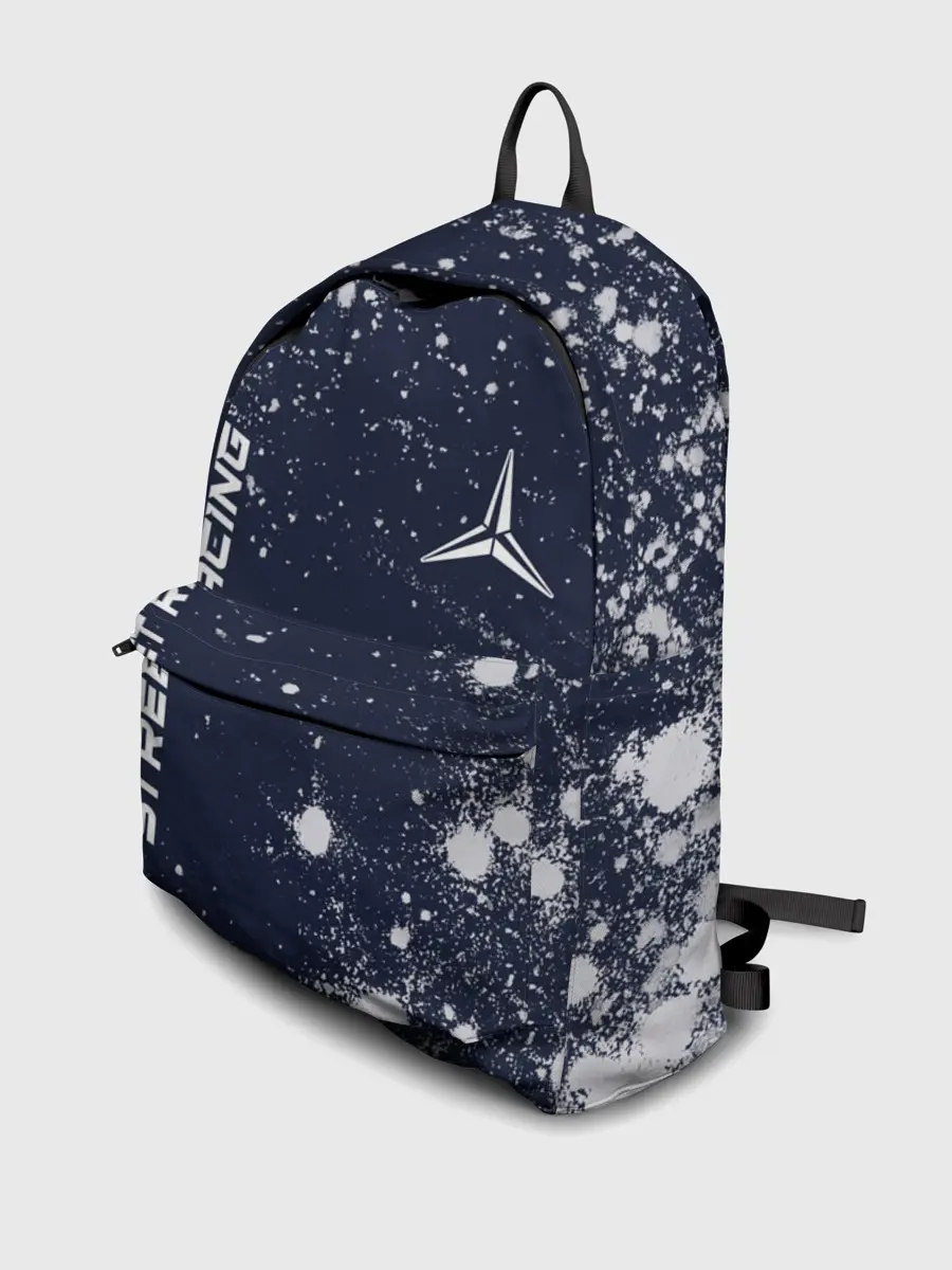 Рюкзак джинсовый / Мерседес - Звезда - Pro Racing