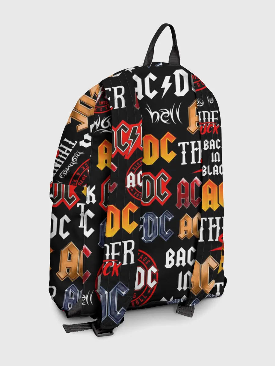 Рюкзак джинсовый / AC DC LOGOBOMBING