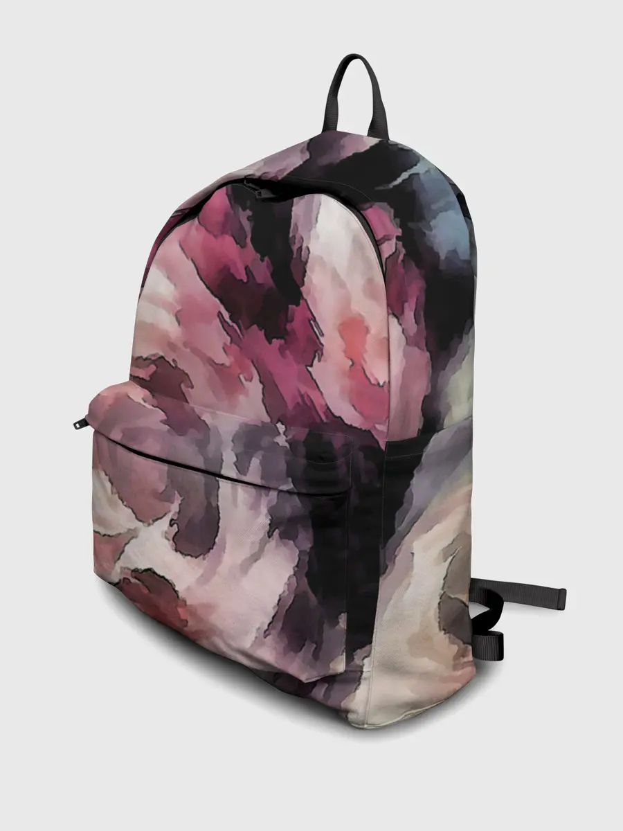 Рюкзак джинсовый / Абстрактные розы