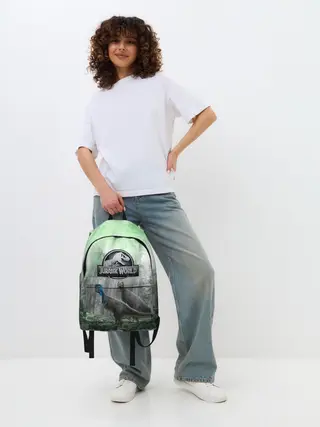 Рюкзак джинсовый / Jurassic World | Мир Юрского периода