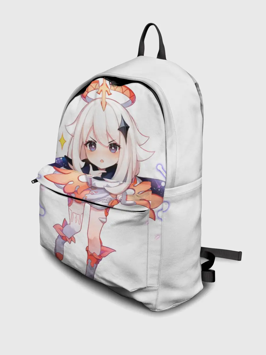 Рюкзак джинсовый / Паймон из Genshin Impact