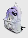 Рюкзак джинсовый / Пак / Re: Zero Фамильяр Эмилии