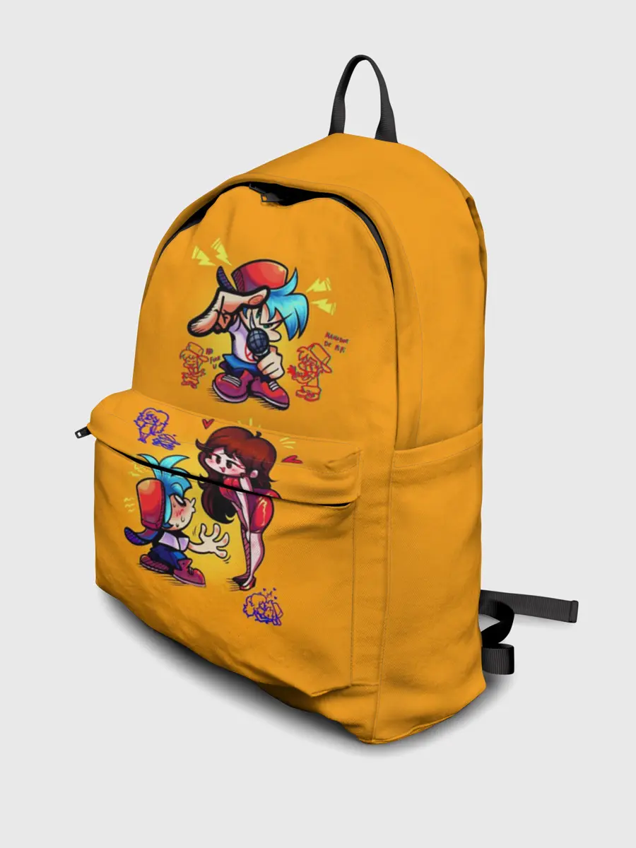 Рюкзак джинсовый / Boyfriend and Girlfriend FNF