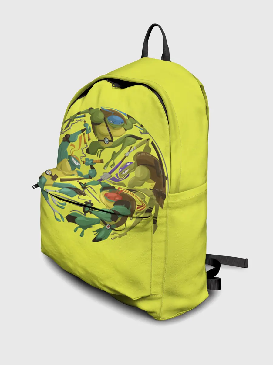 Рюкзак джинсовый / Черепашья банда