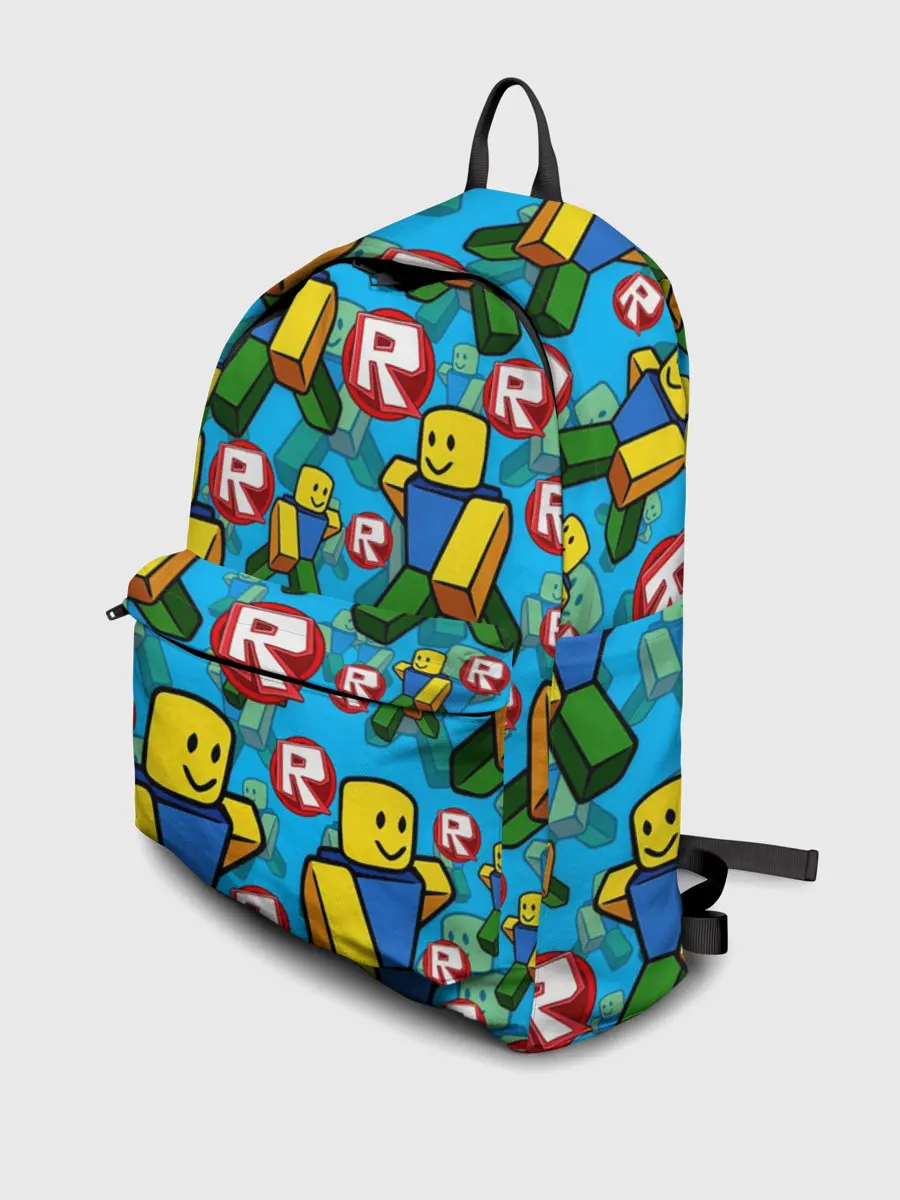 Рюкзак джинсовый / ROBLOX / РОБЛОКС / NOOB / НУБ