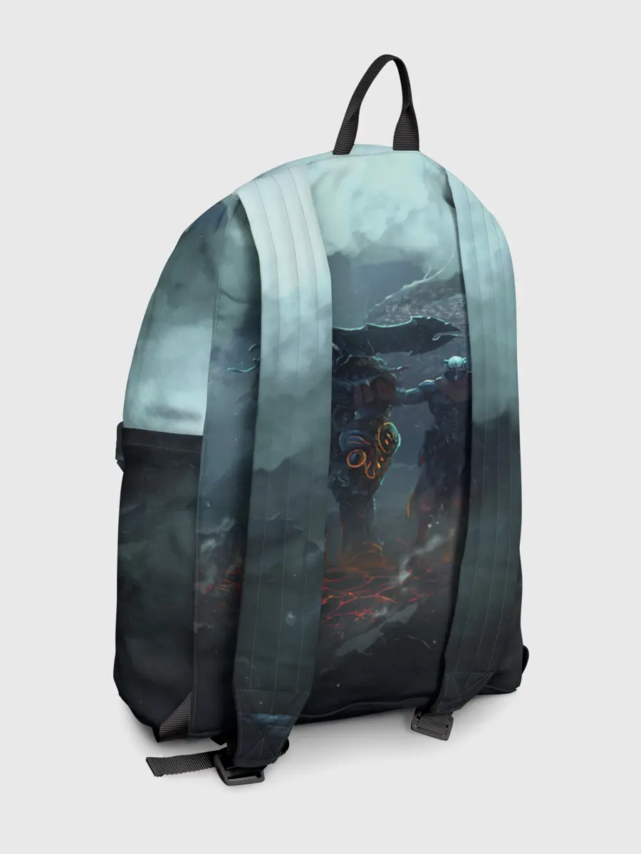 Рюкзак джинсовый / Darksiders | Гнев Войны